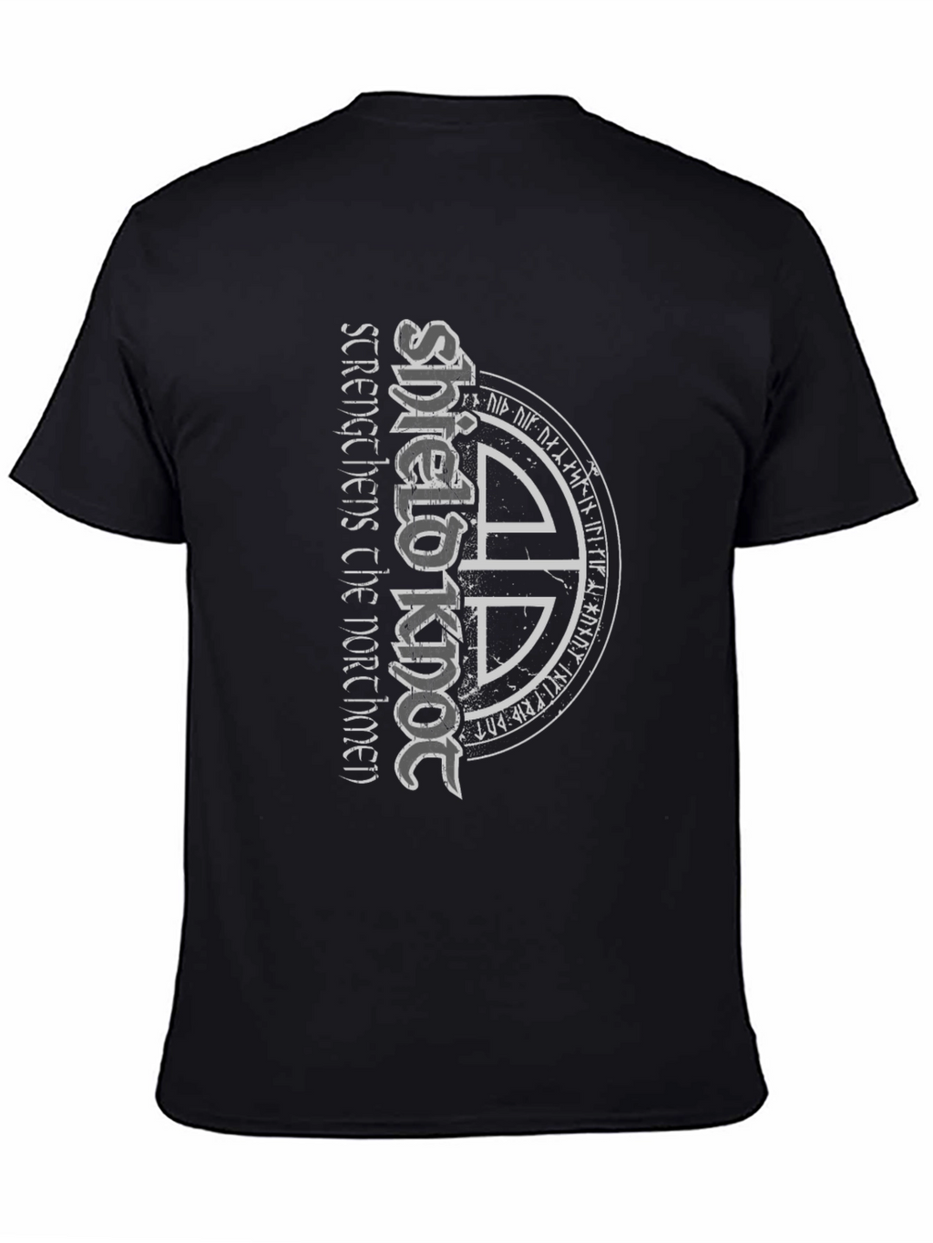 Strengthens the Northmen Black T-Shirt