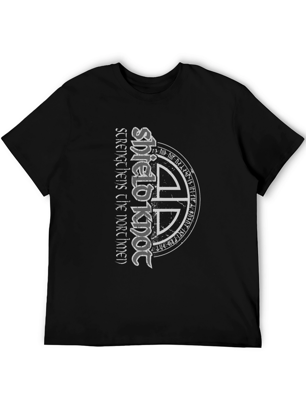 Strengthens the Northmen Black T-Shirt