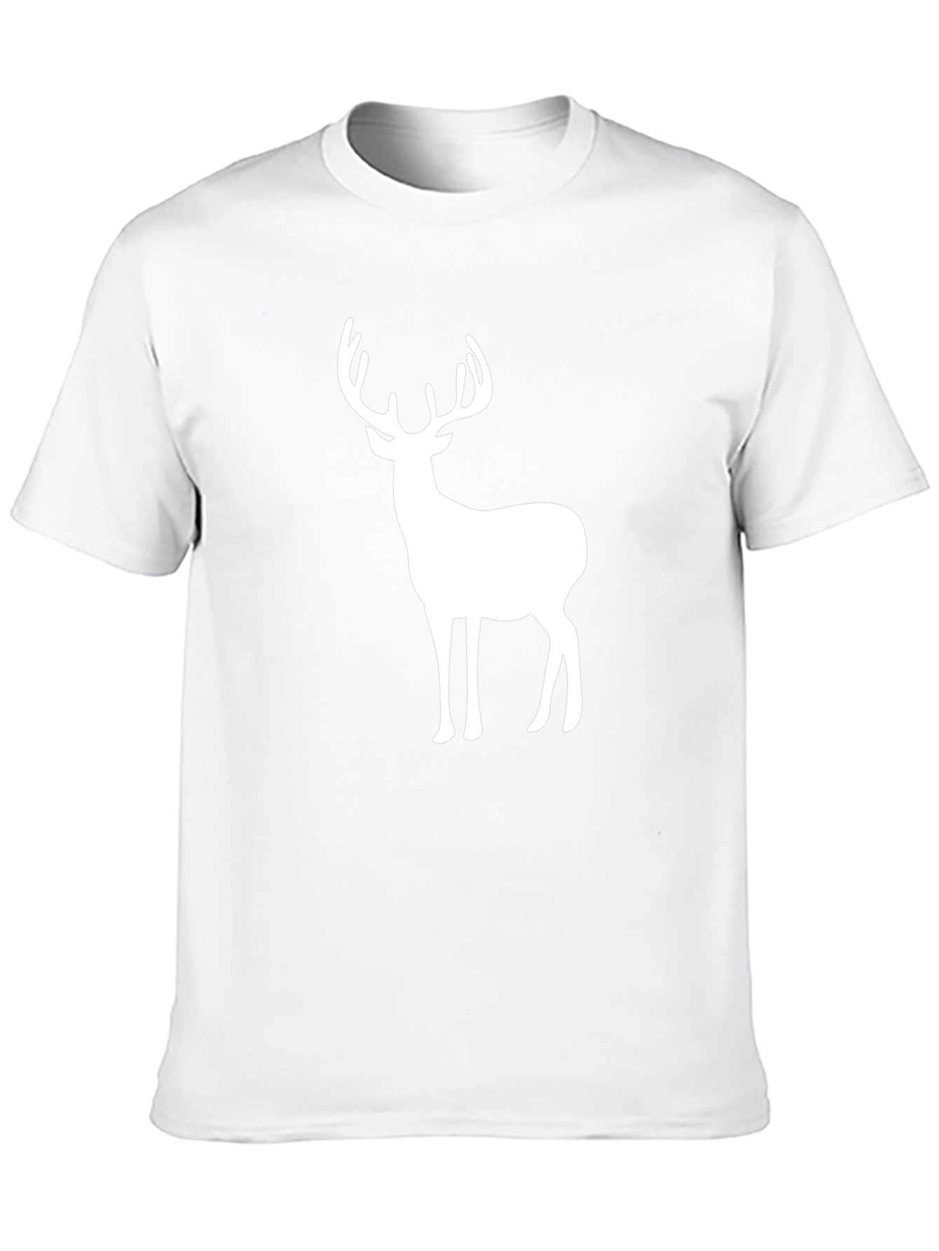 Deer Graphic Tee - Mens Black T-Shirt