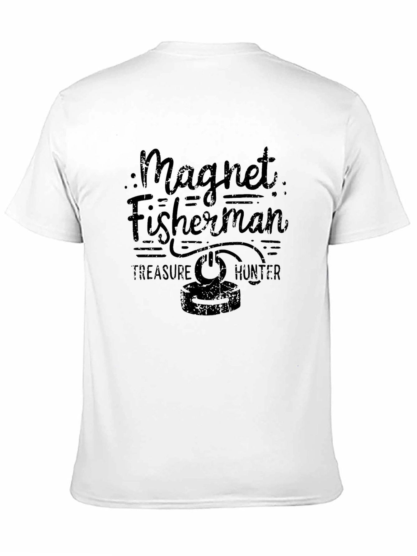 Magnet Fisherman Treasure Hunter T-Shirt