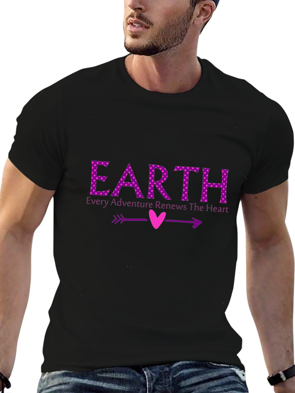 Earth Adventure Renews Heart T-Shirt
