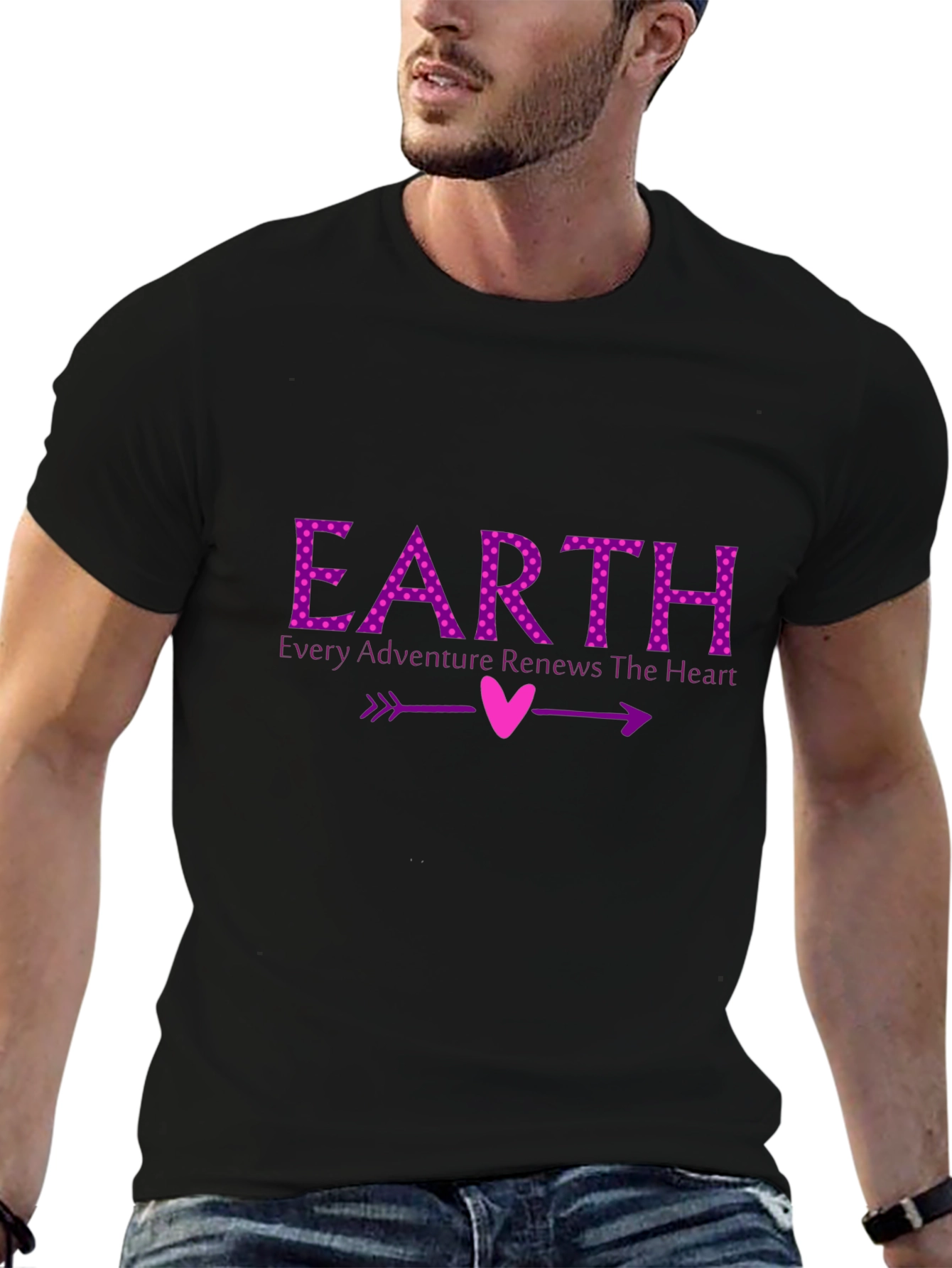 Earth Adventure Renews Heart T-Shirt