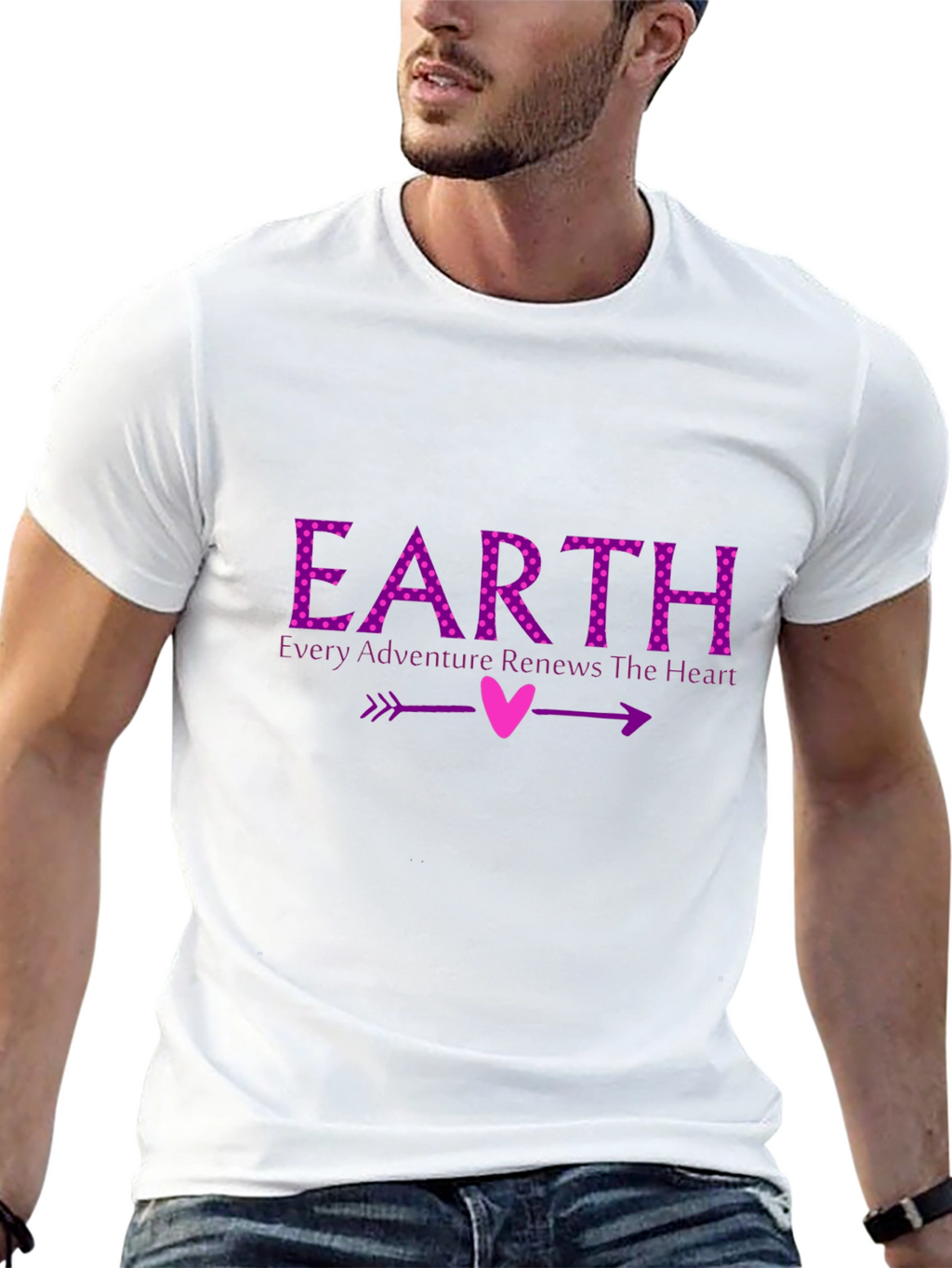 Earth Adventure Renews Heart T-Shirt