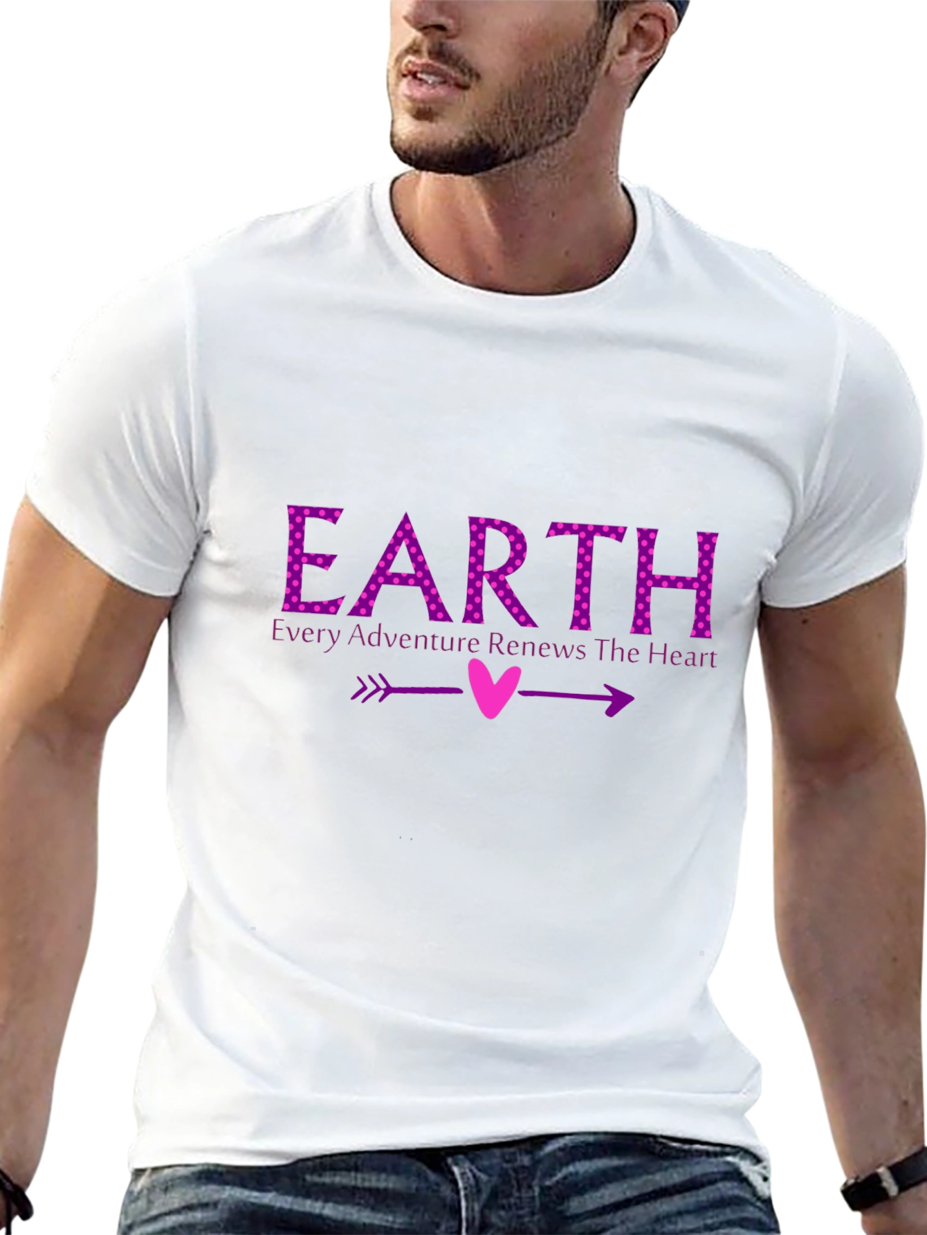 Earth Adventure Renews Heart T-Shirt