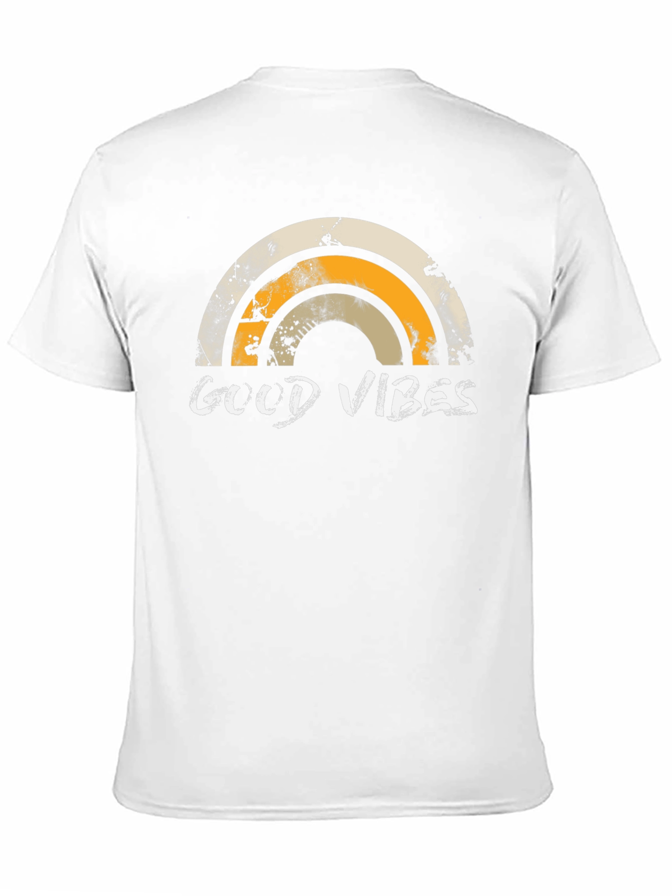 Good Vibes Rainbow Graphic Tee