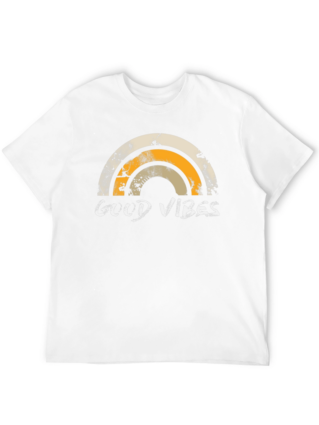 Good Vibes Rainbow Graphic Tee
