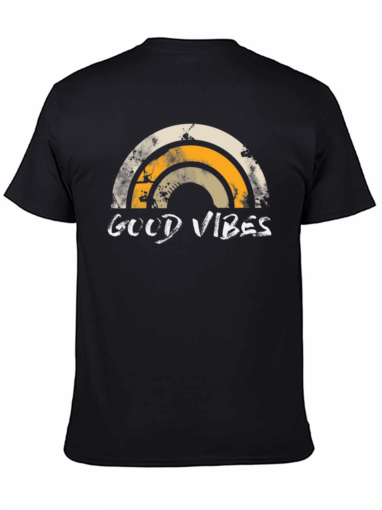 Good Vibes Rainbow Graphic Tee