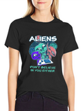 Aliens Graphic Tee - Dont Believe In You Either