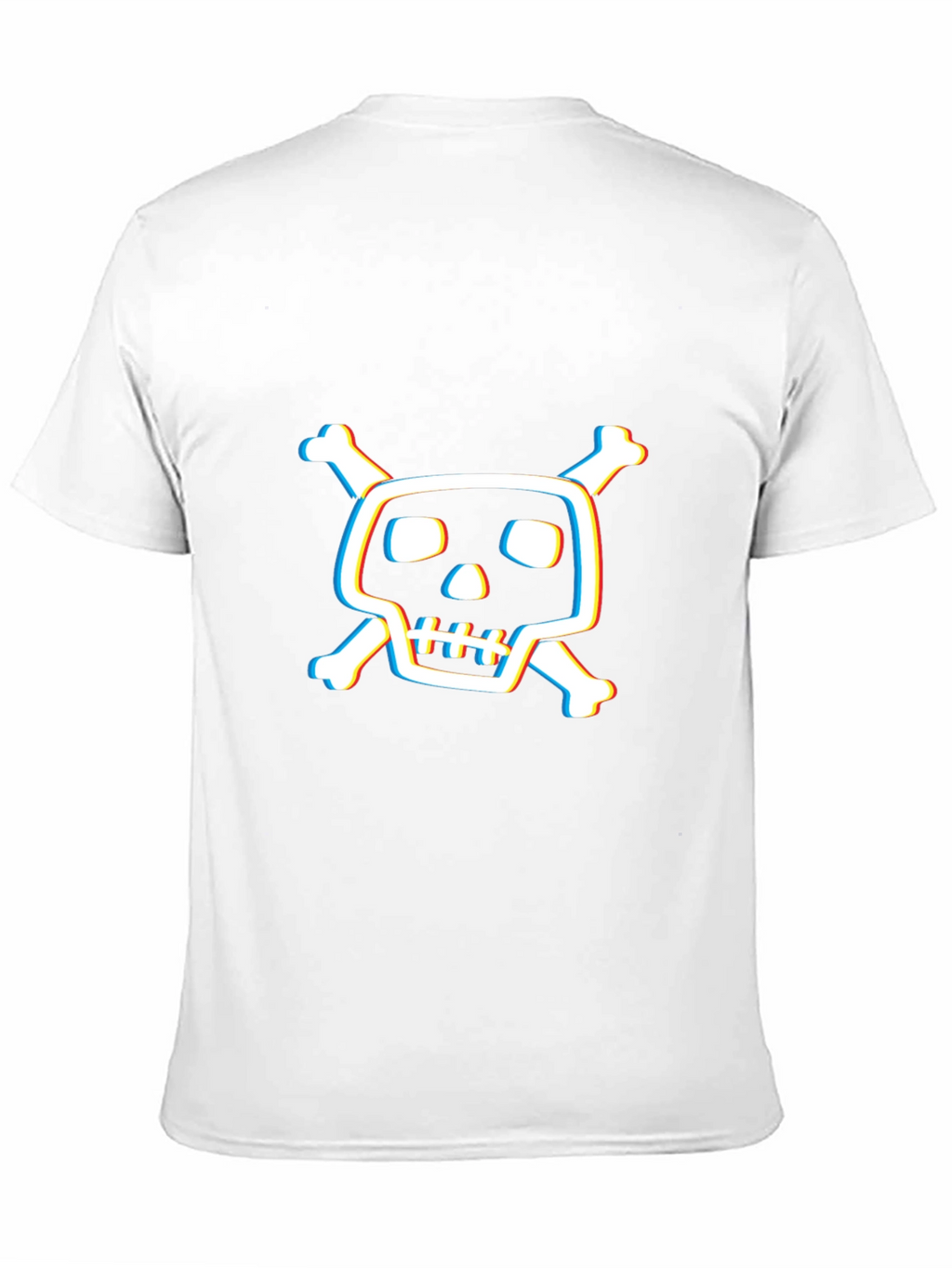 Skull & Crossbones Graphic Tee - Mens Black T-Shirt