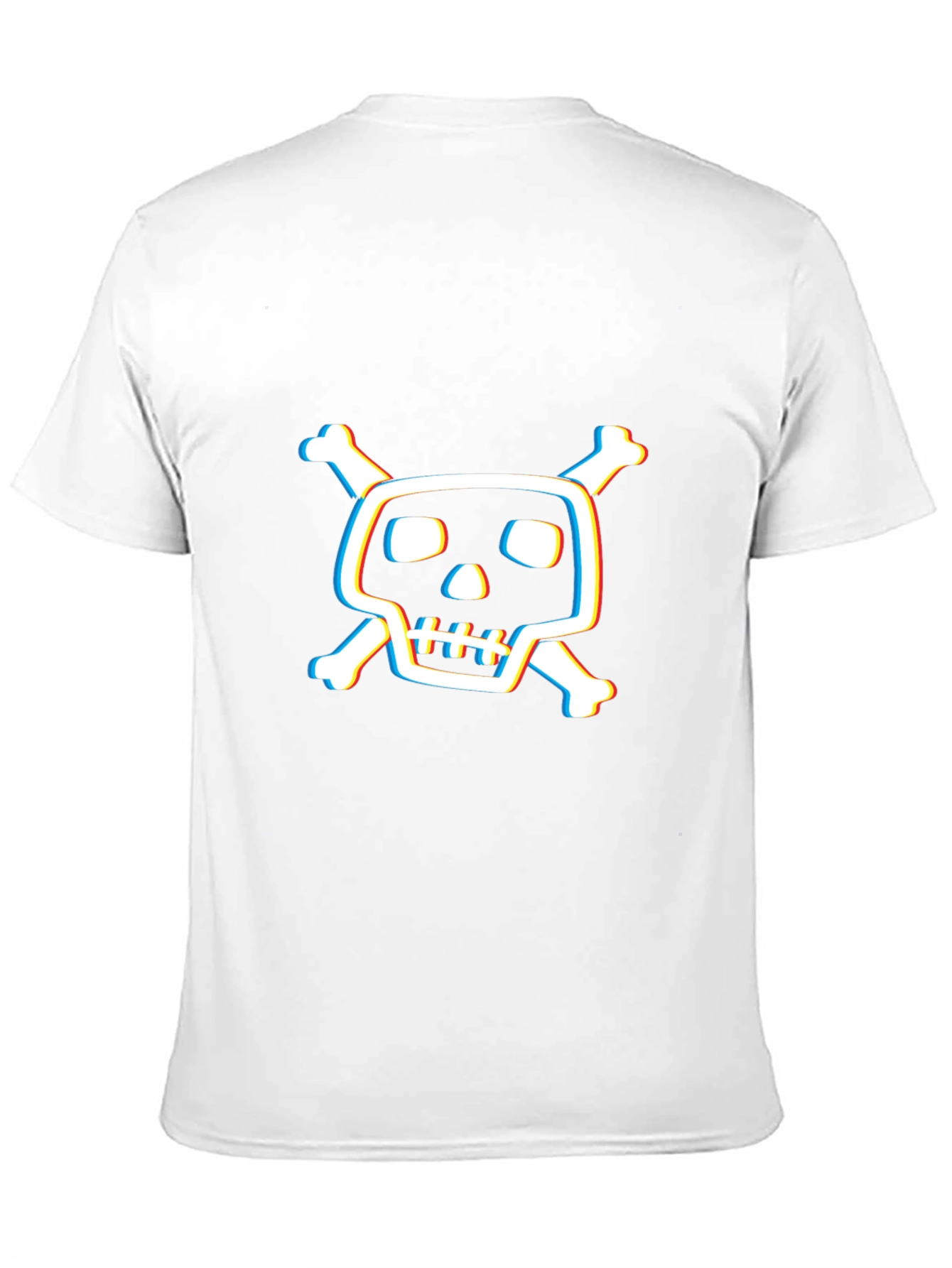 Skull & Crossbones Graphic Tee - Mens Black T-Shirt