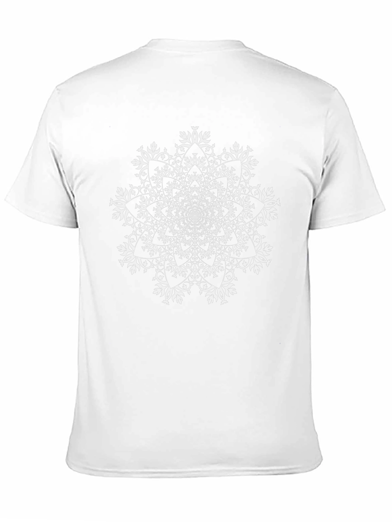 Mandala Graphic Tee - Black Casual Style