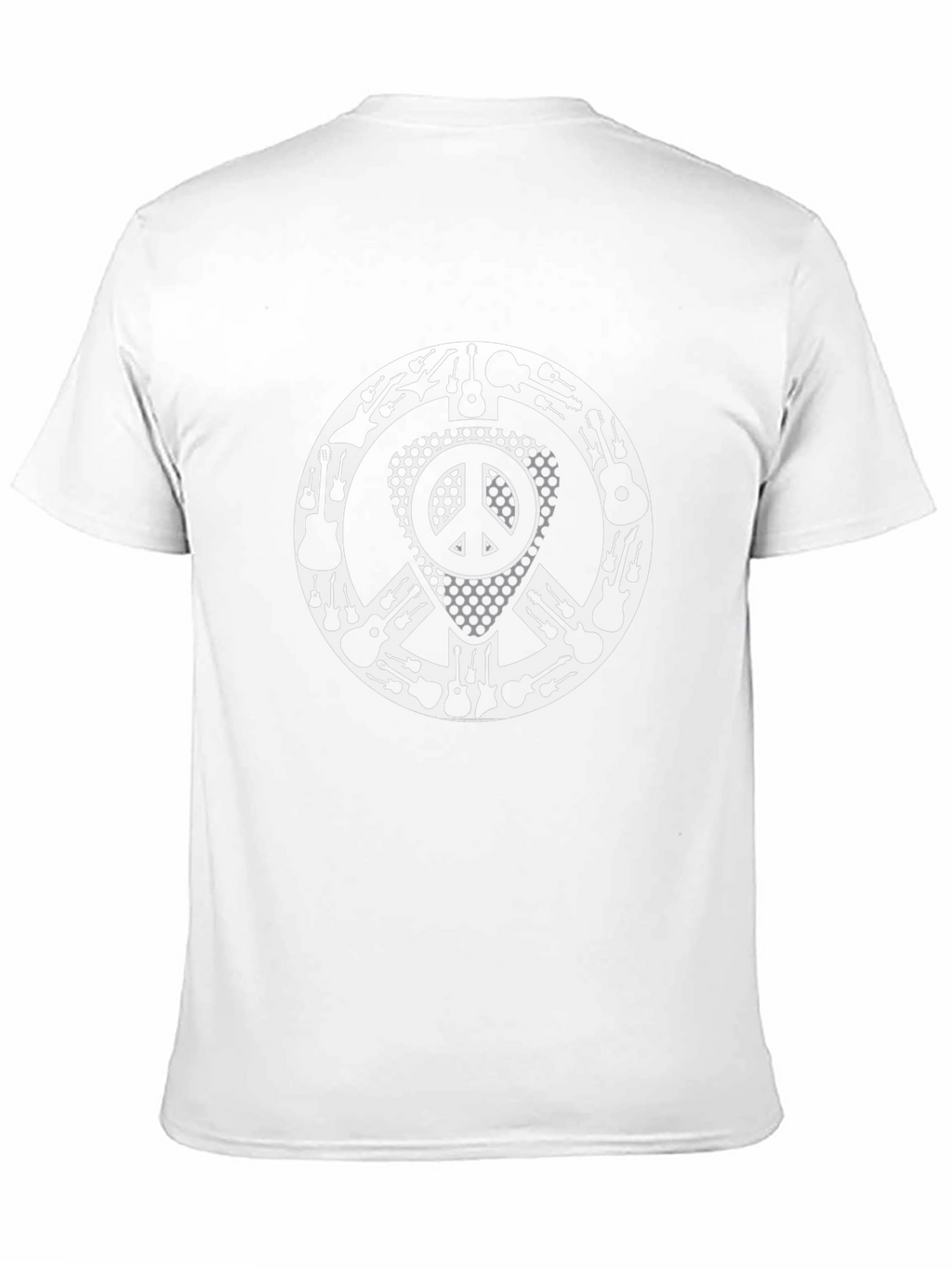 Guitar Peace T-Shirt - Music Lover Tee