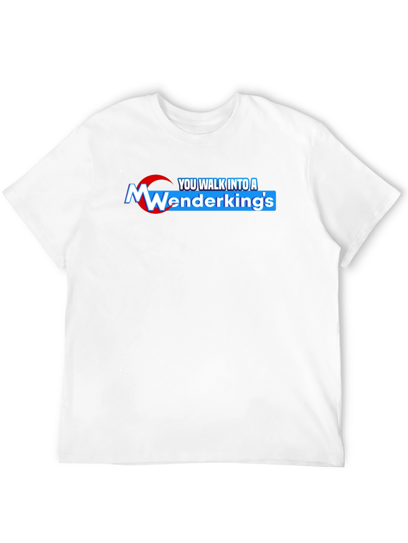 Wenderkings Black T-Shirt: You Walk Into A...