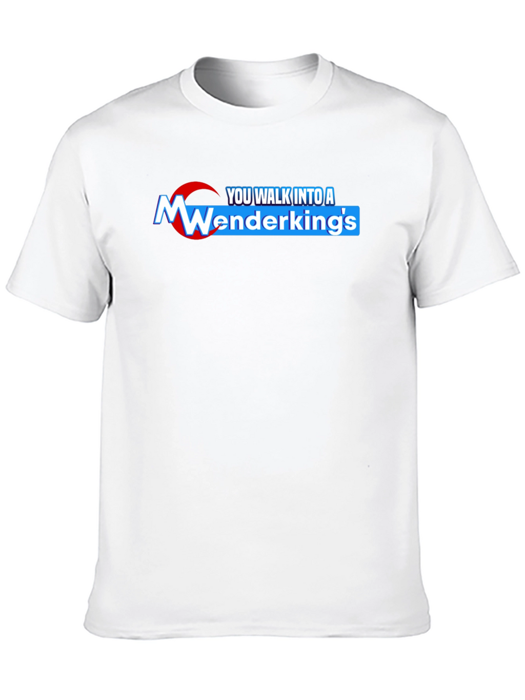 Wenderkings Black T-Shirt: You Walk Into A...