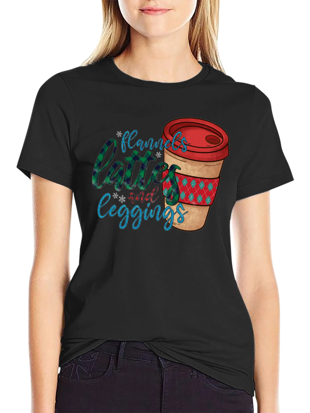 Flannels Lattes and Leggings T-Shirt