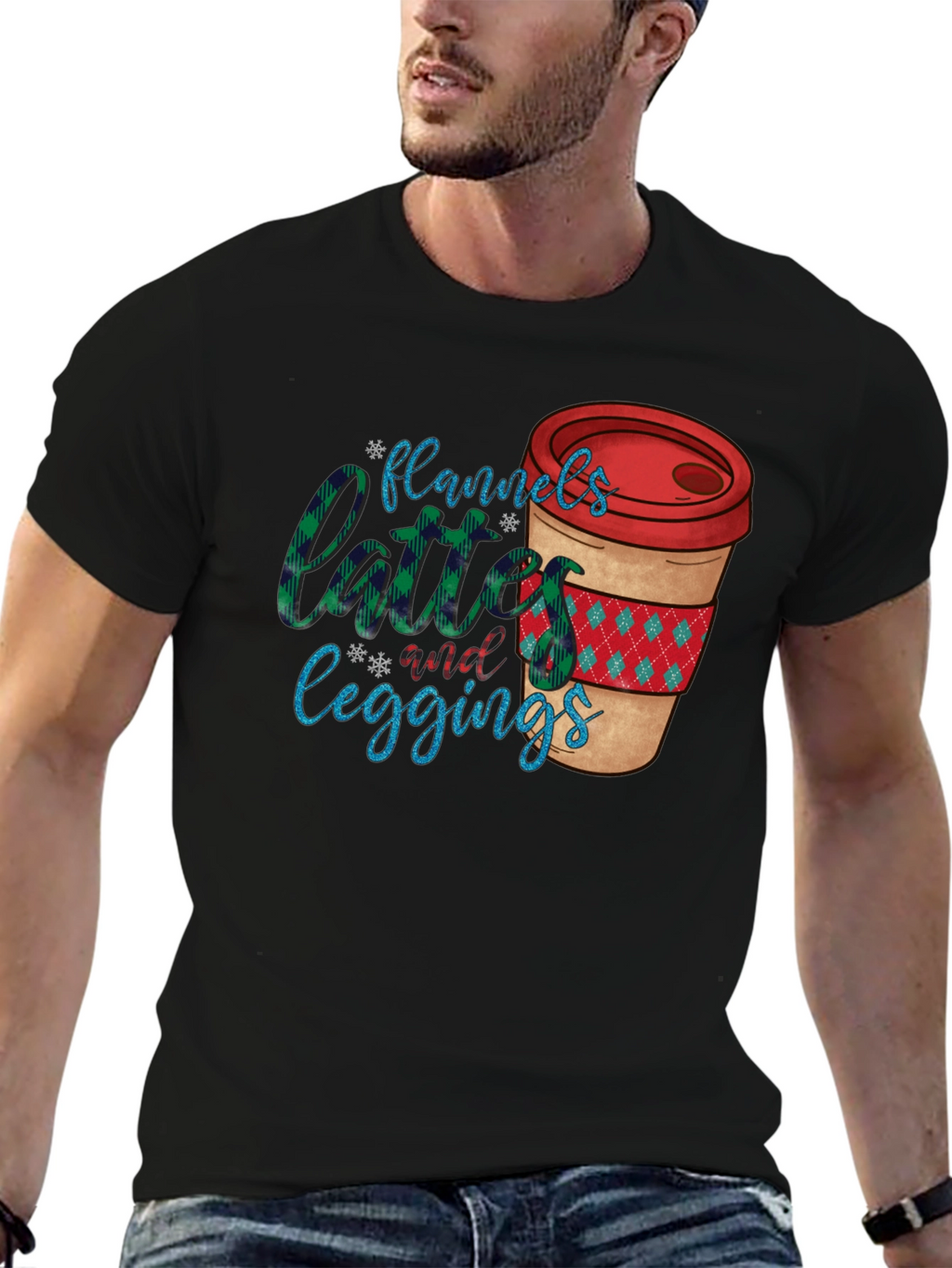 Flannels Lattes and Leggings T-Shirt