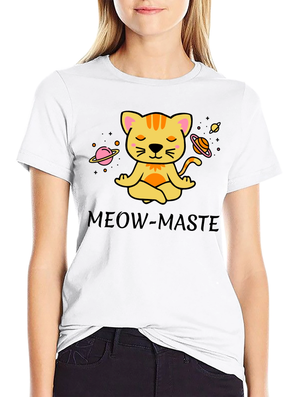 Meow-Maste Black T-Shirt
