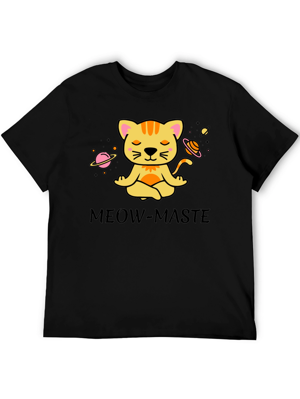 Meow-Maste Black T-Shirt