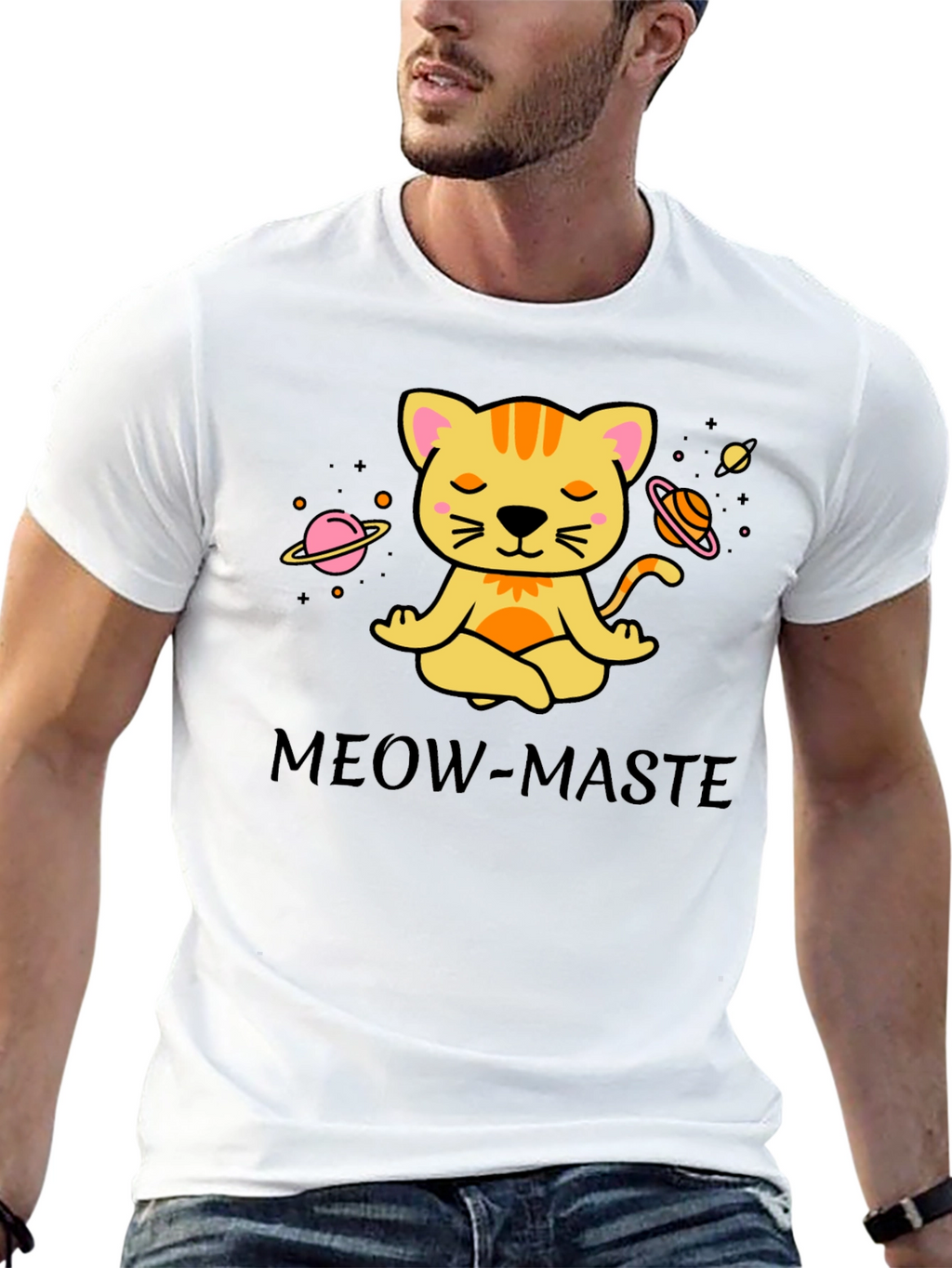 Meow-Maste Black T-Shirt