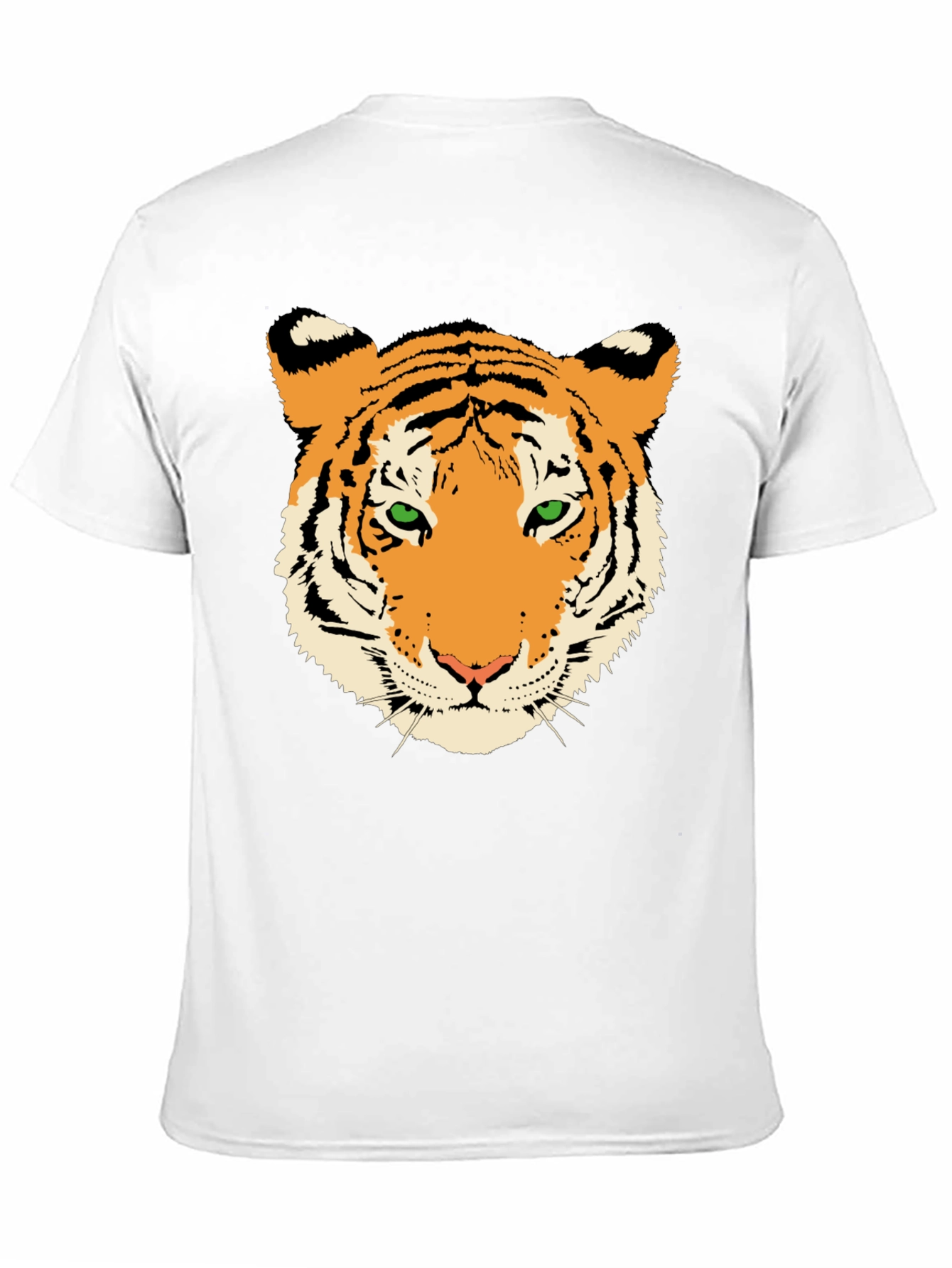 Tiger Graphic Print Mens T-Shirt