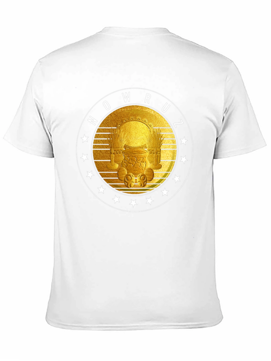 Nowruz T-Shirt - Golden Persian New Year Design