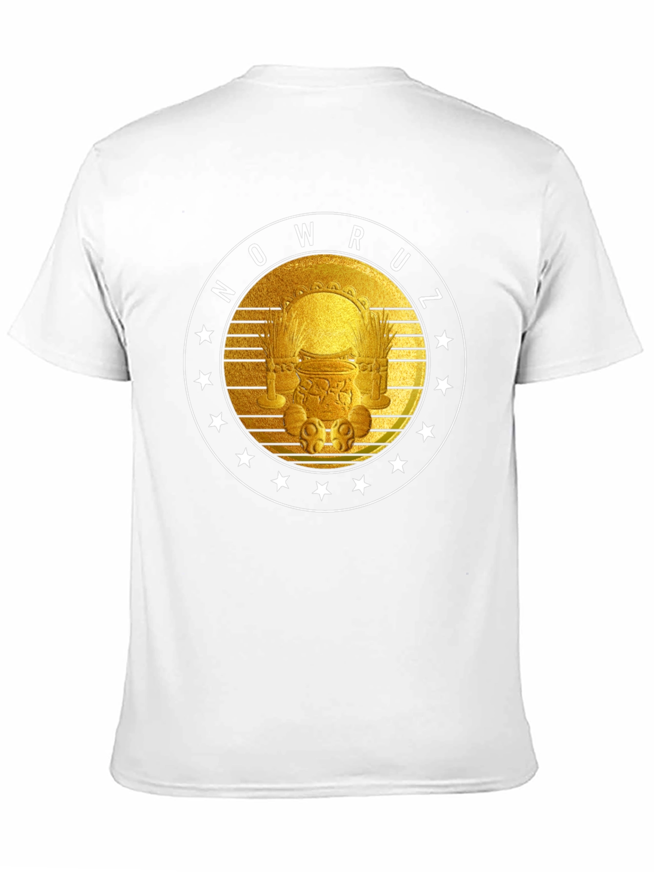 Nowruz T-Shirt - Golden Persian New Year Design
