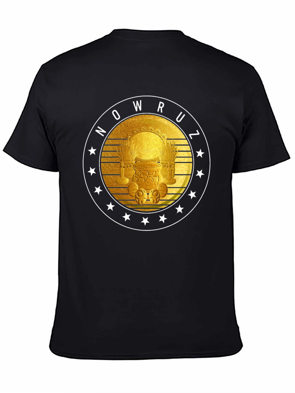Nowruz T-Shirt - Golden Persian New Year Design
