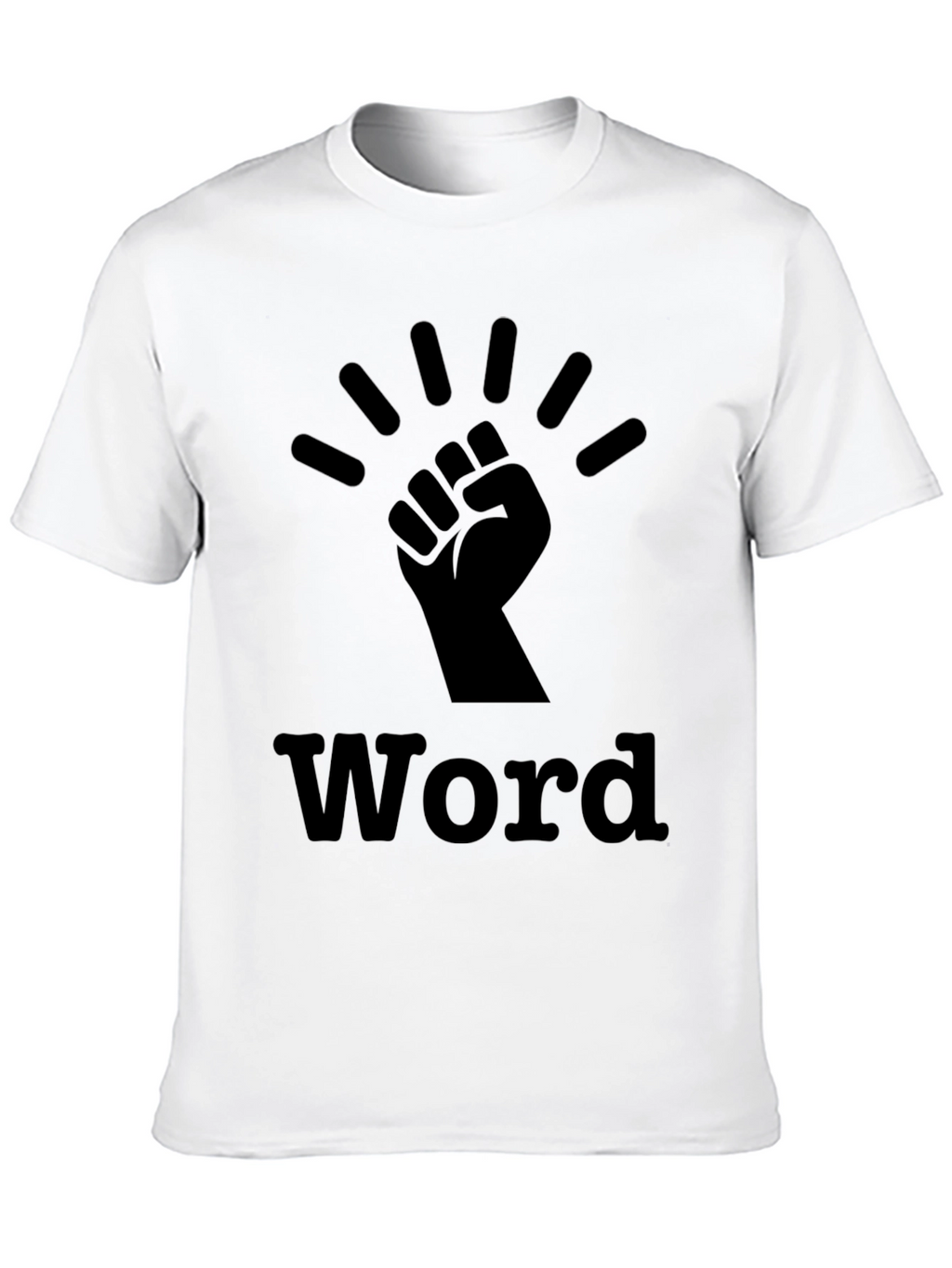 Word Black T-Shirt