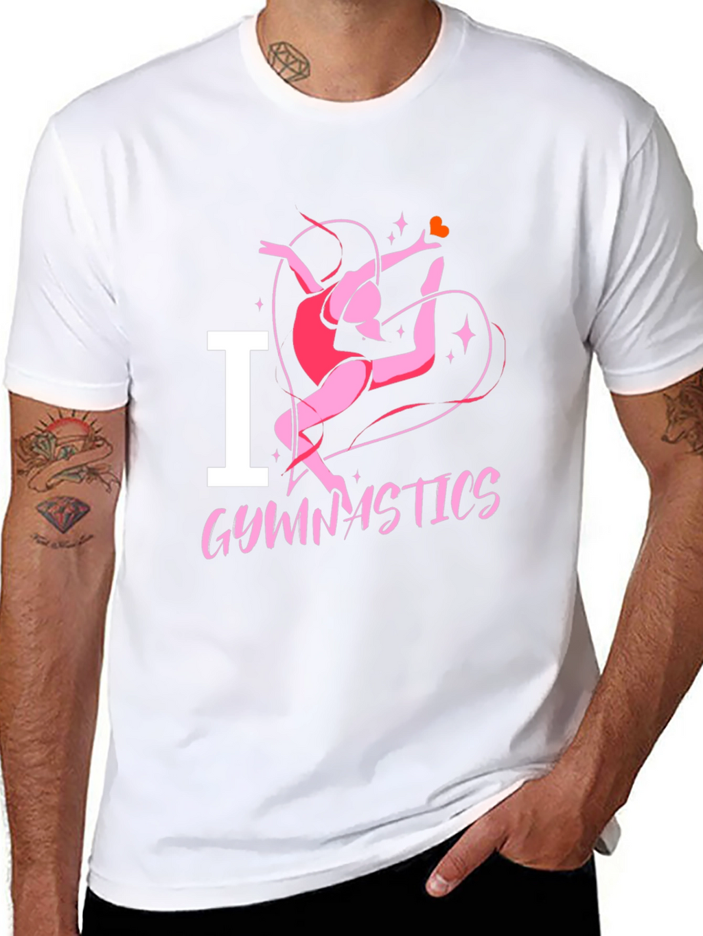 I Love Gymnastics T-Shirt