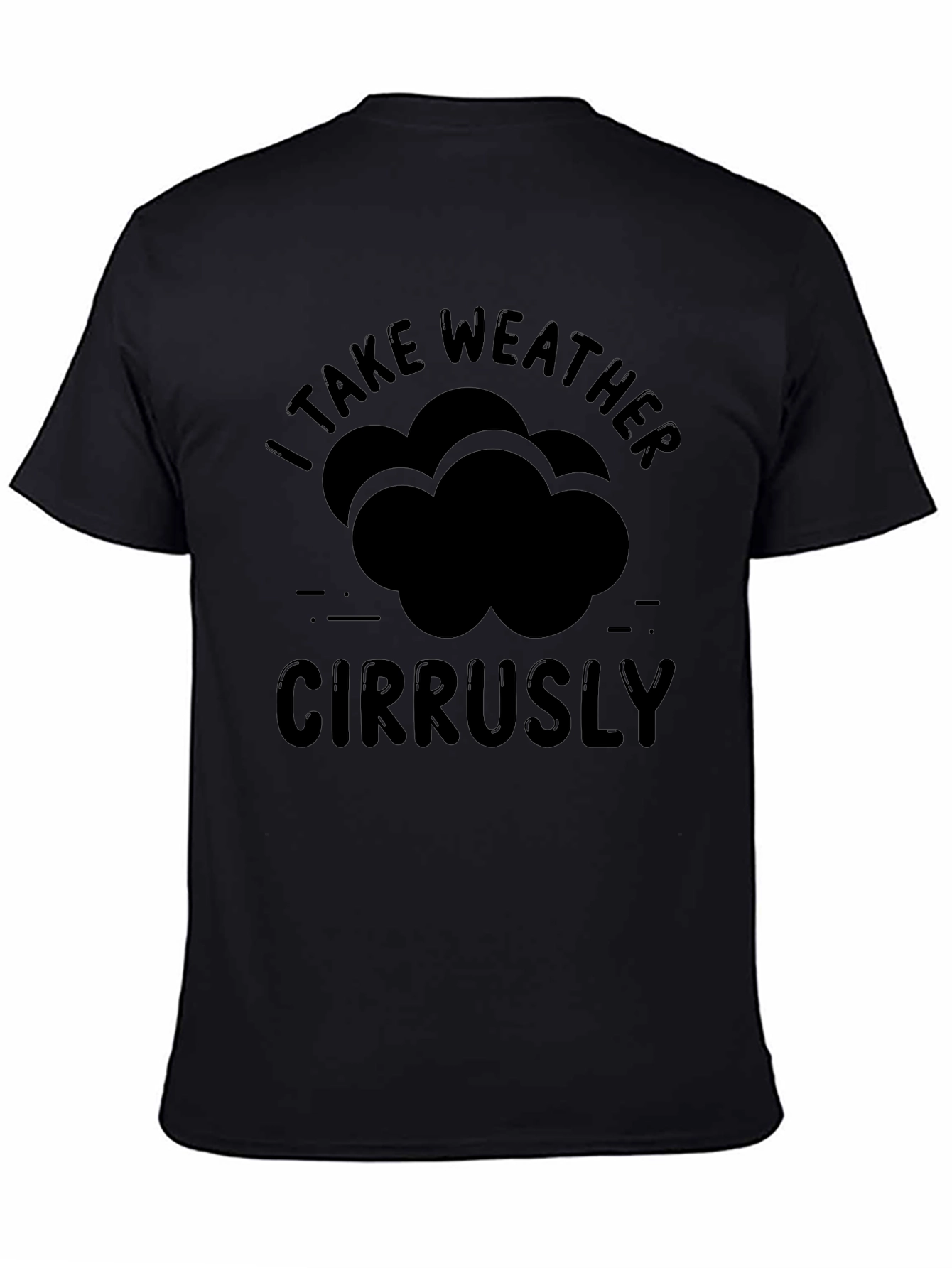 I Take Weather Cirrusly T-Shirt - Funny Weather Pun Tee