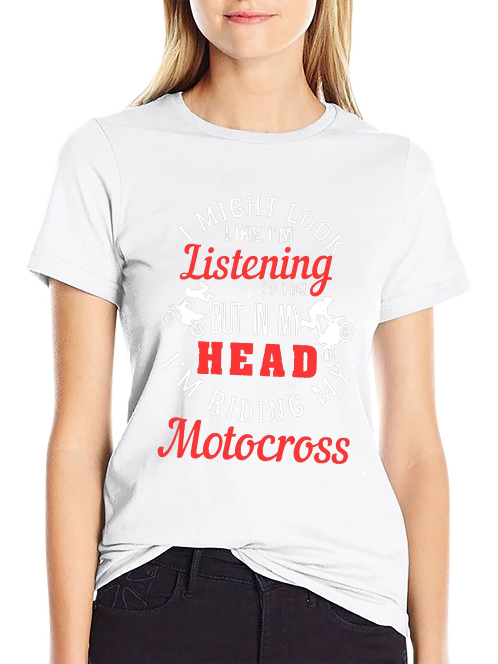 Motocross Rider T-Shirt - Im Riding Motocross