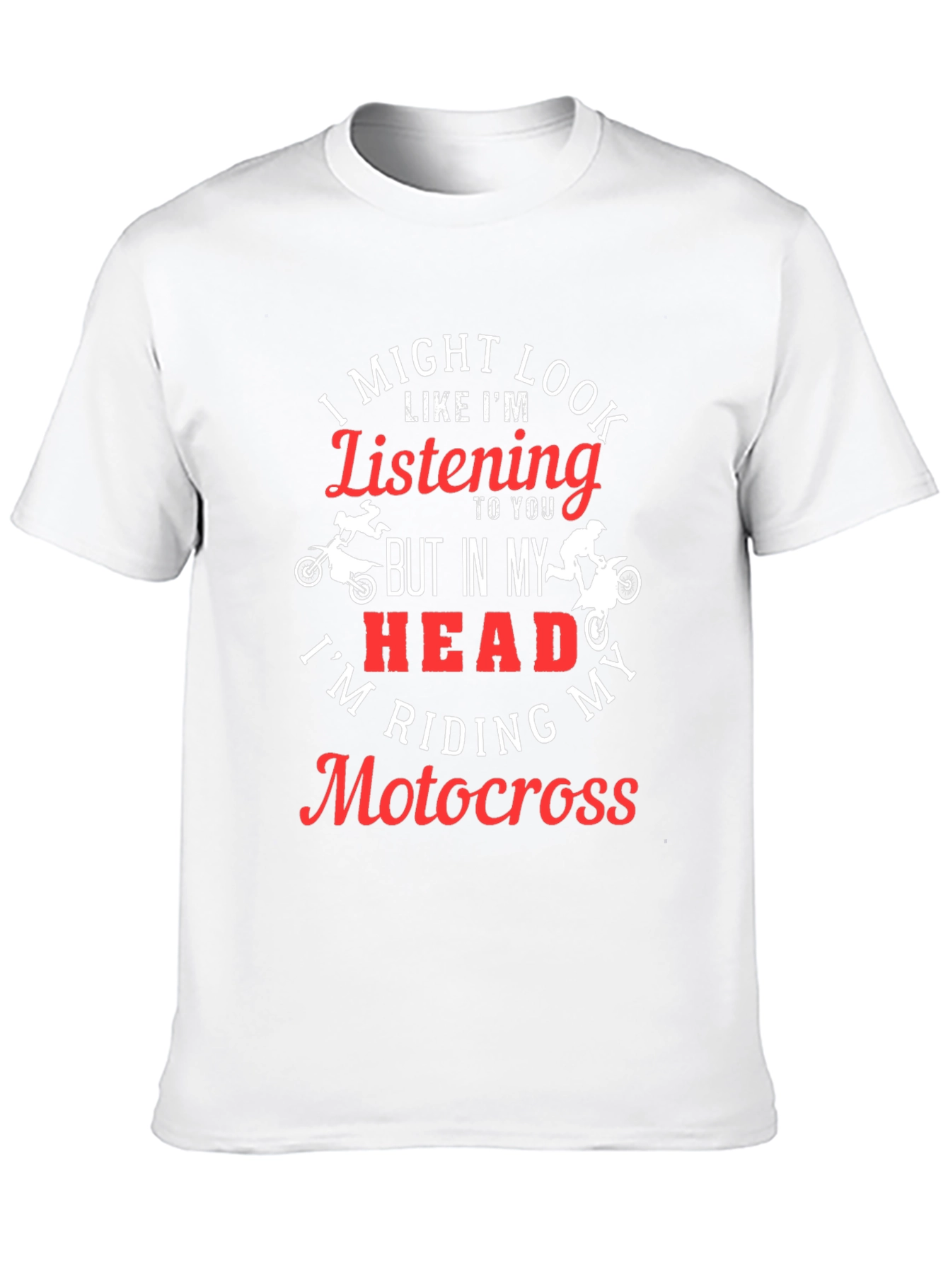 Motocross Rider T-Shirt - Im Riding Motocross