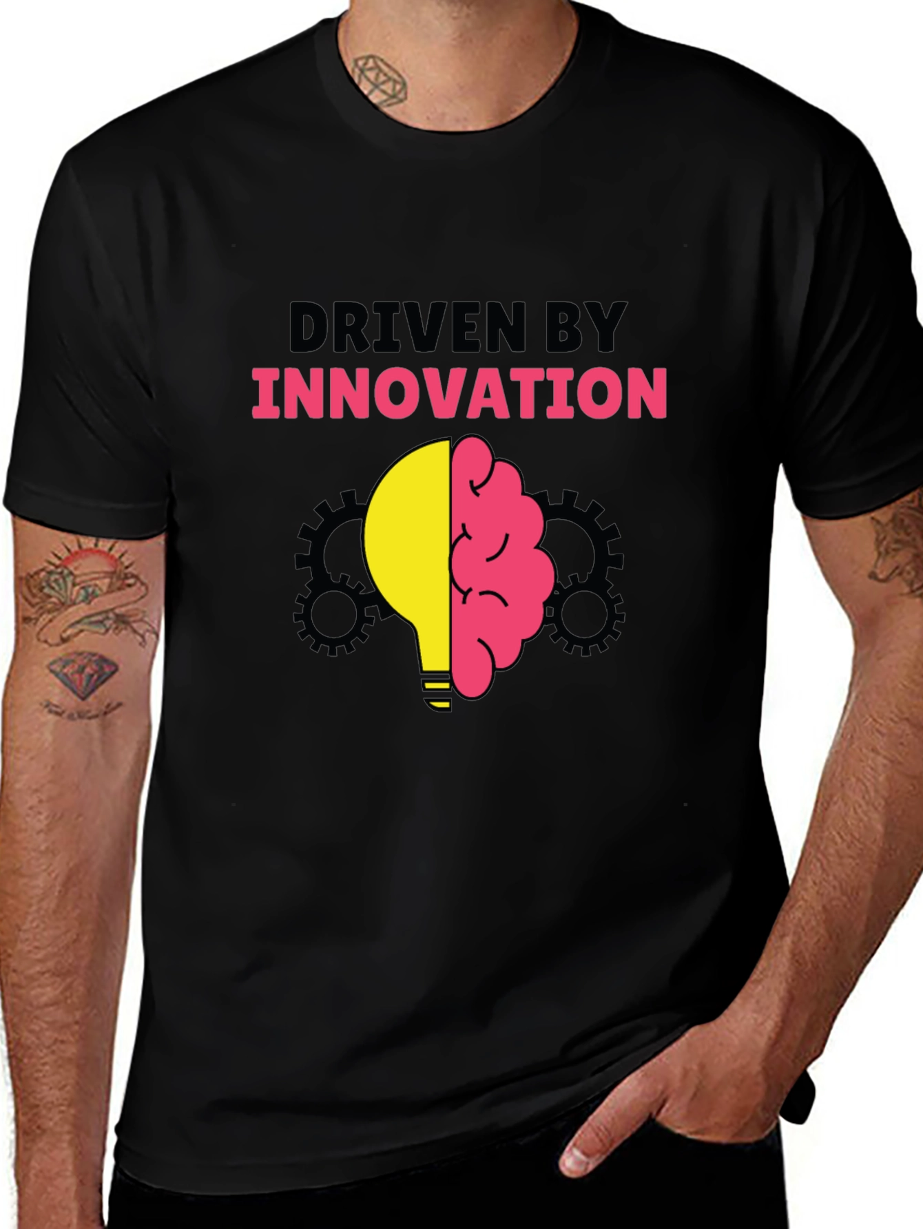 Driven By Innovation Graphic T-Shirt