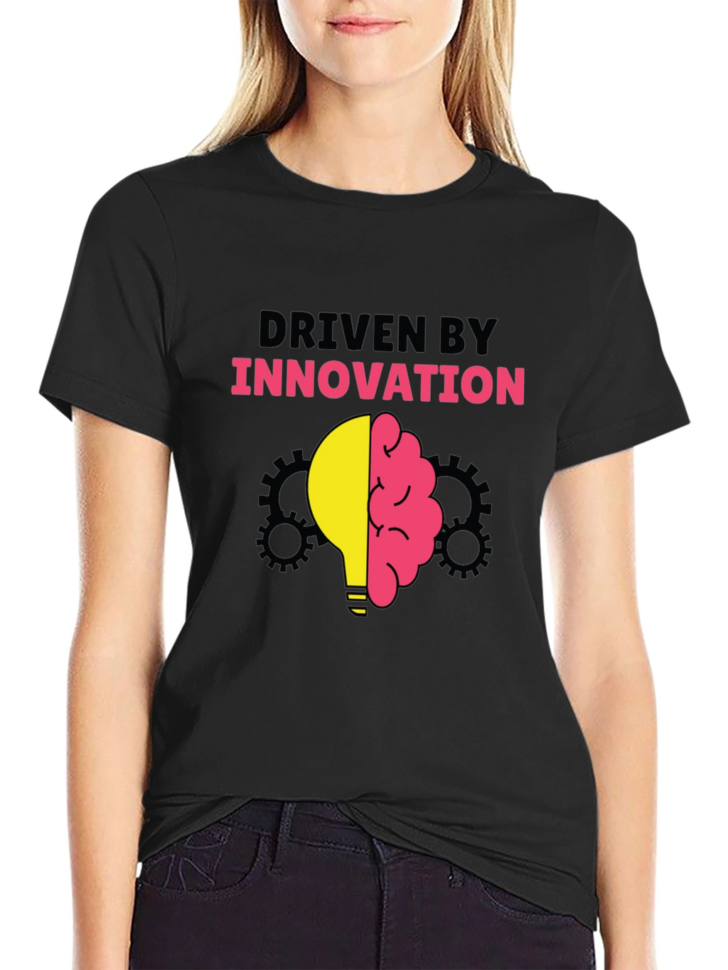 Driven By Innovation Graphic T-Shirt