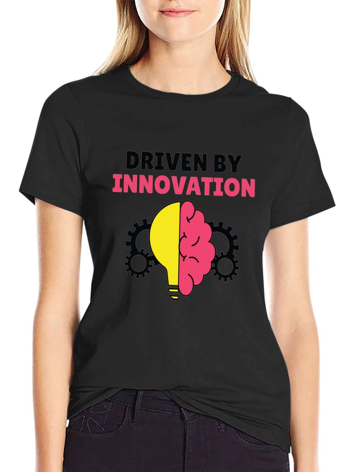 Driven By Innovation Graphic T-Shirt