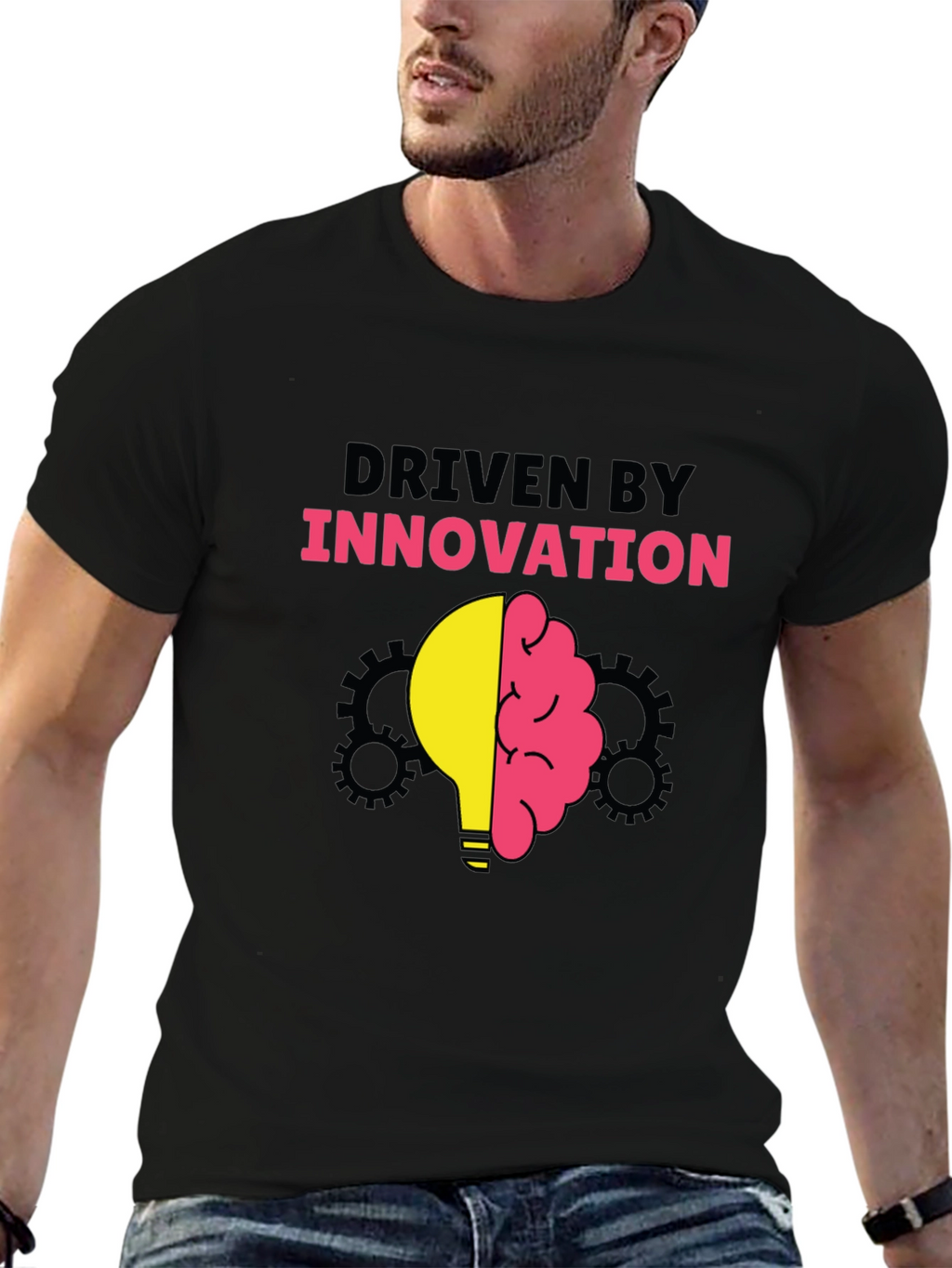 Driven By Innovation Graphic T-Shirt