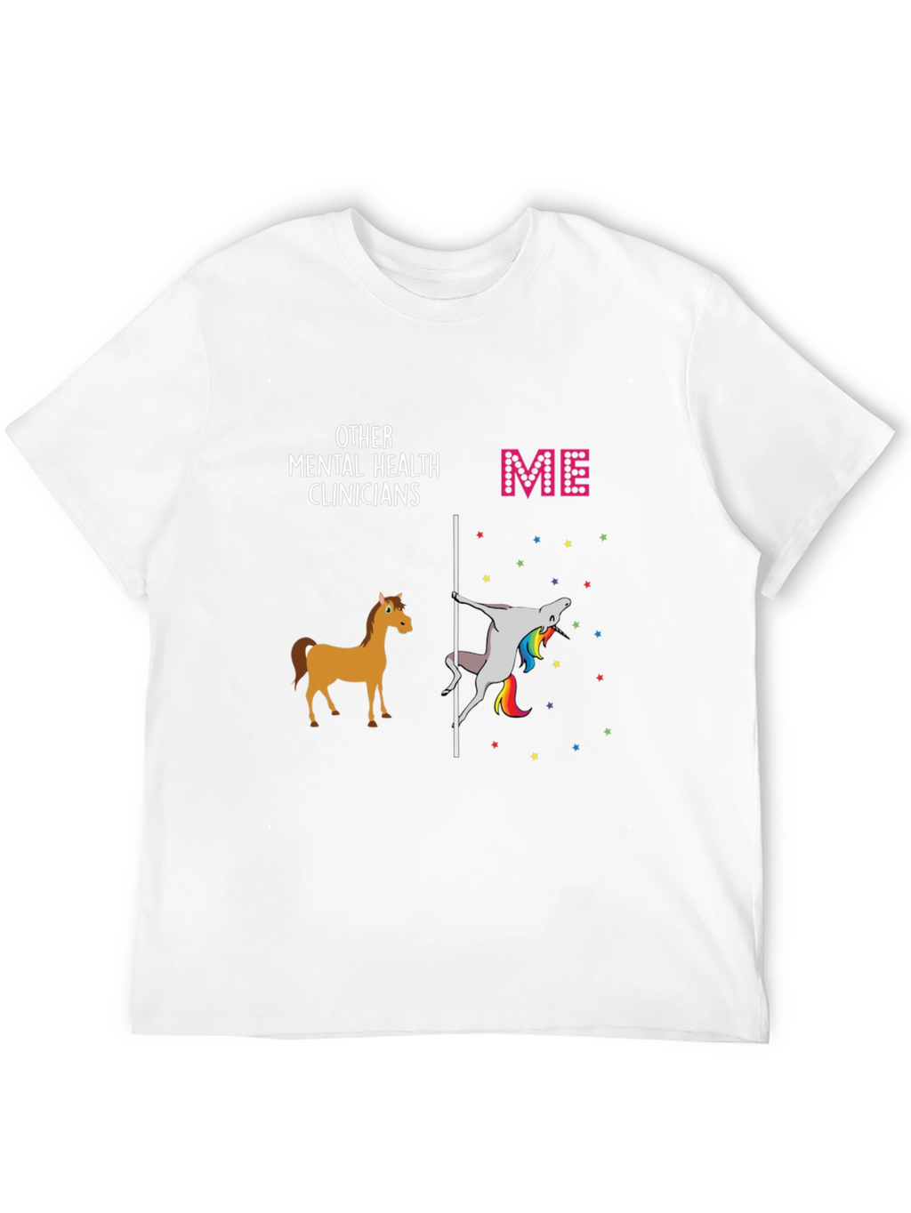 Mental Health Clinician T-Shirt Novelty Graphic Tee