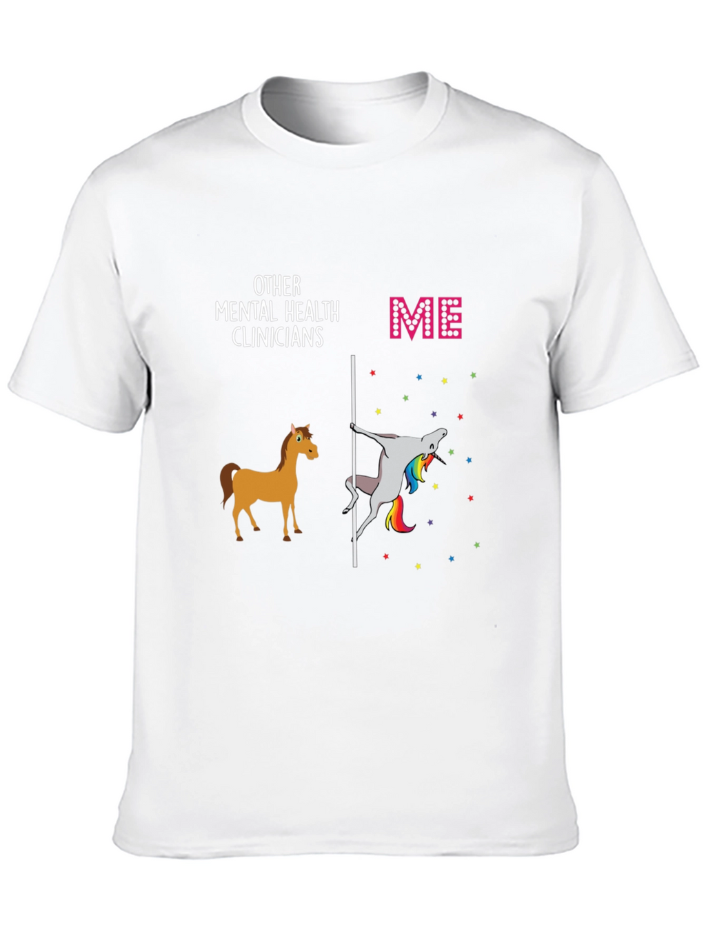 Mental Health Clinician T-Shirt Novelty Graphic Tee
