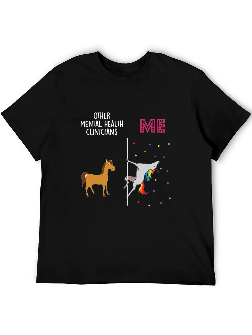 Mental Health Clinician T-Shirt Novelty Graphic Tee
