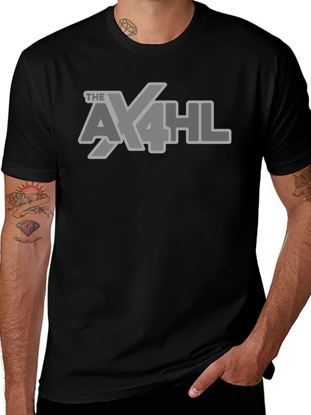 The AX4HL Graphic T-Shirt - Black
