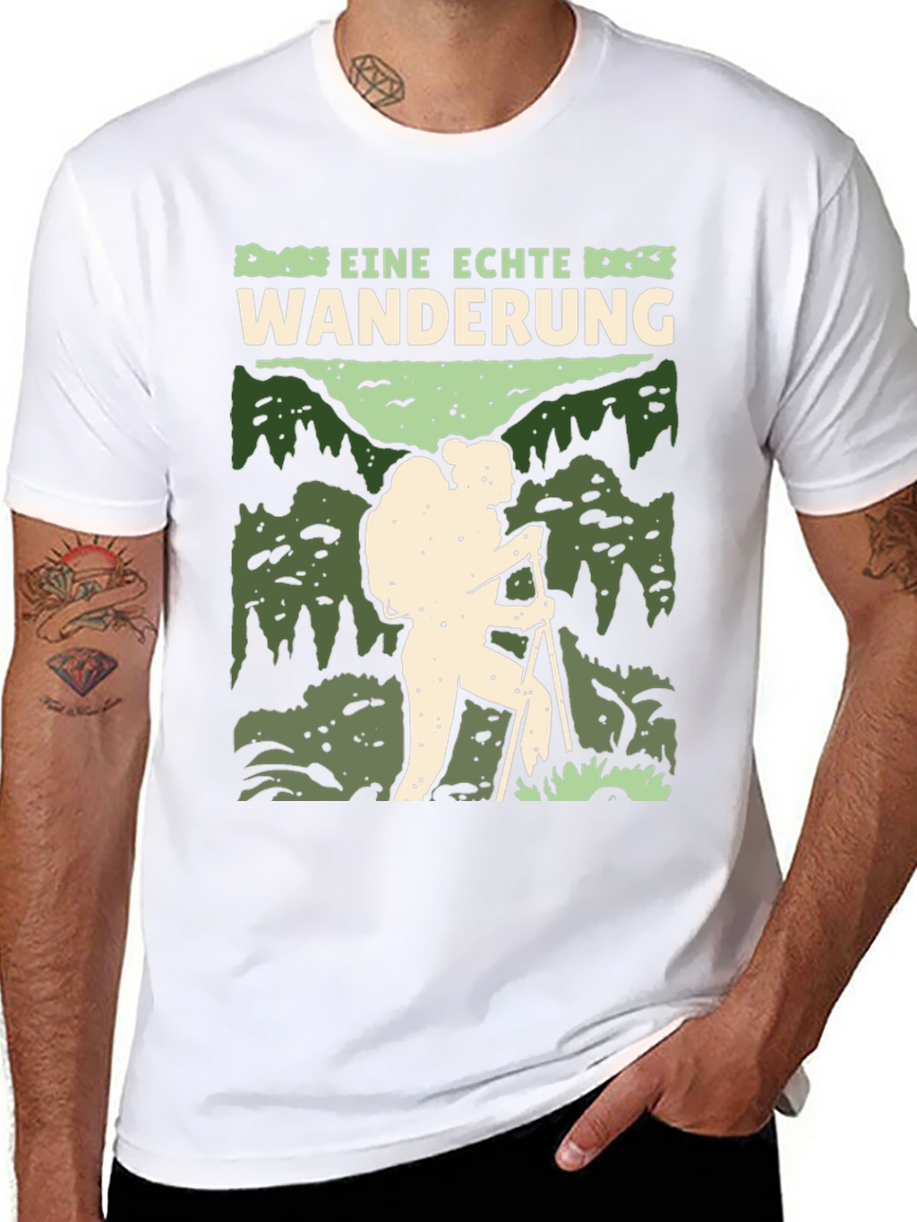 Hiking Adventure T-Shirt - Eine Echte Wanderung
