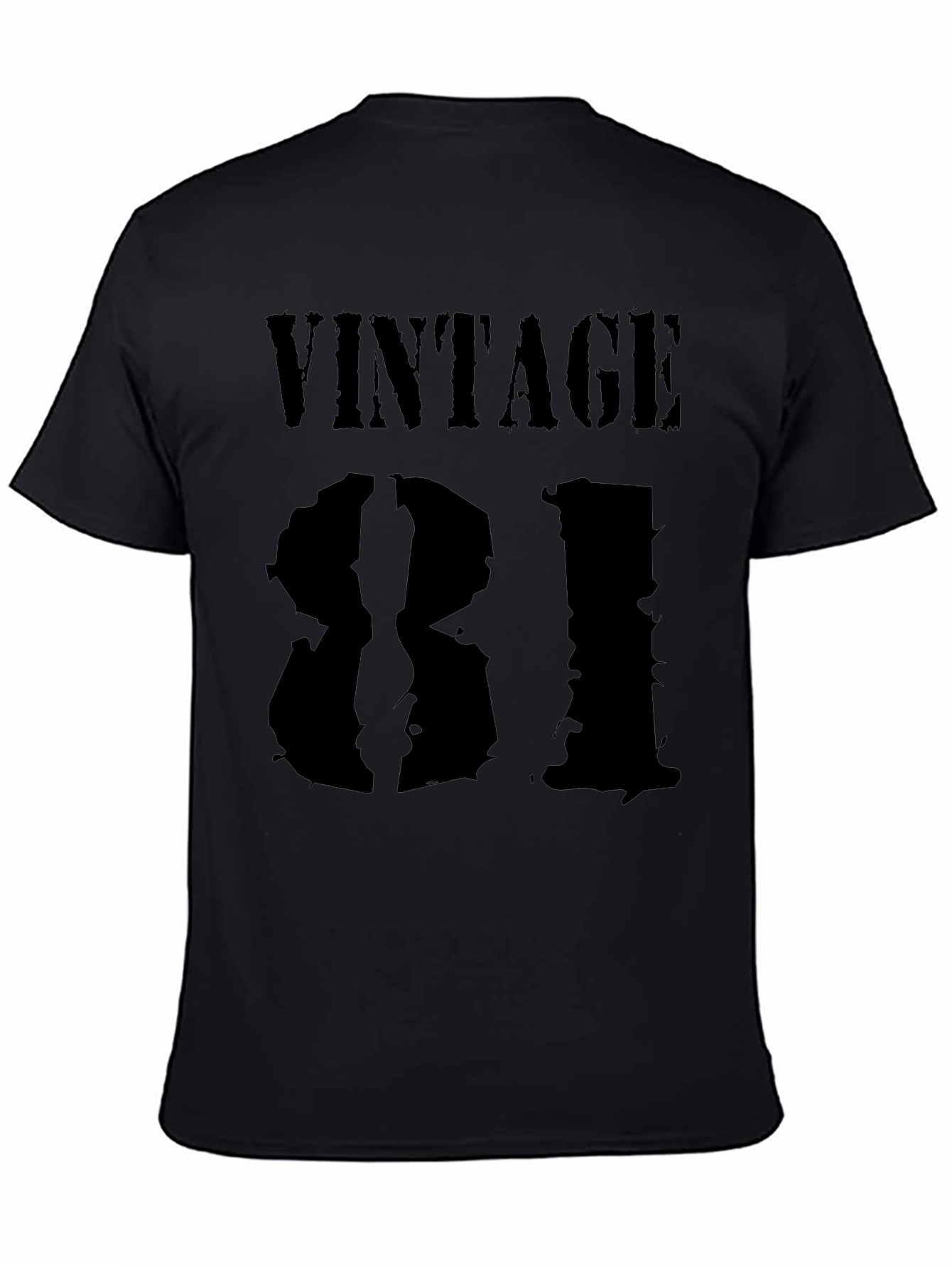 Vintage 1981 Black T-Shirt