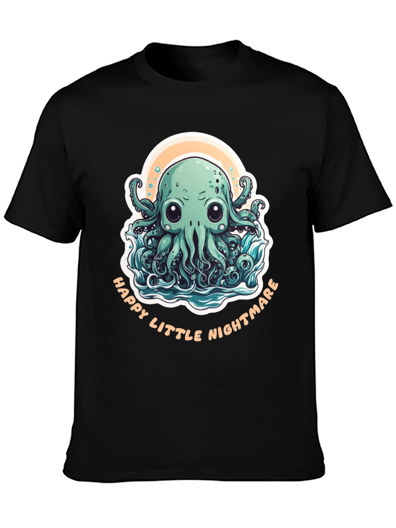 Happy Little Nightmare Octopus Graphic Tee