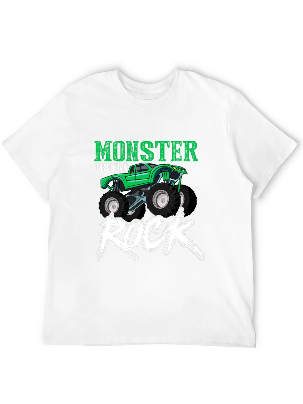Monster Truck Rock Graphic T-Shirt