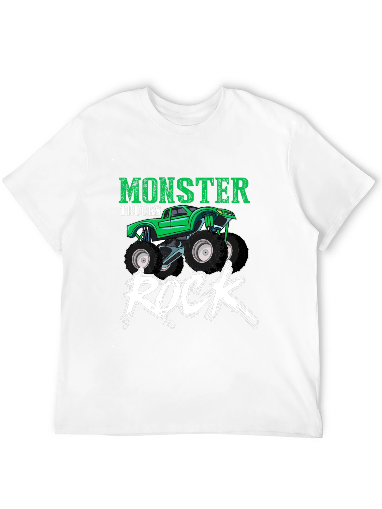 Monster Truck Rock Graphic T-Shirt