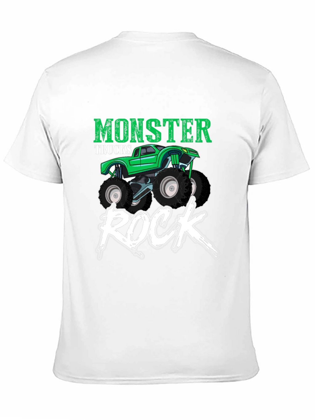 Monster Truck Rock Graphic T-Shirt