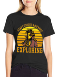 Stay Curious Gas Mask T-Shirt