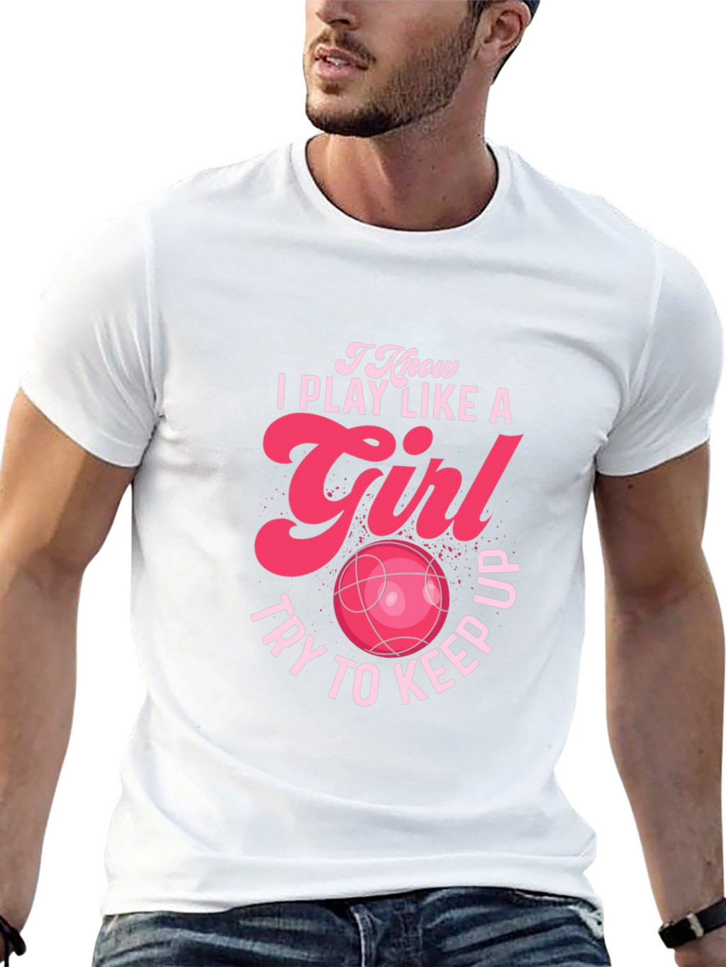 I Play Like a Girl Graphic T-Shirt