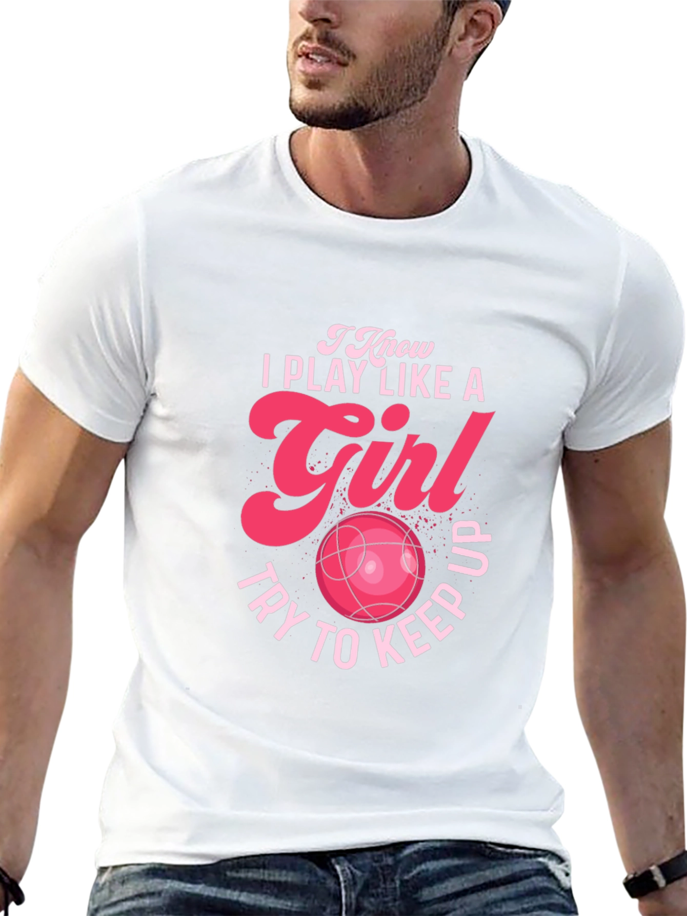 I Play Like a Girl Graphic T-Shirt