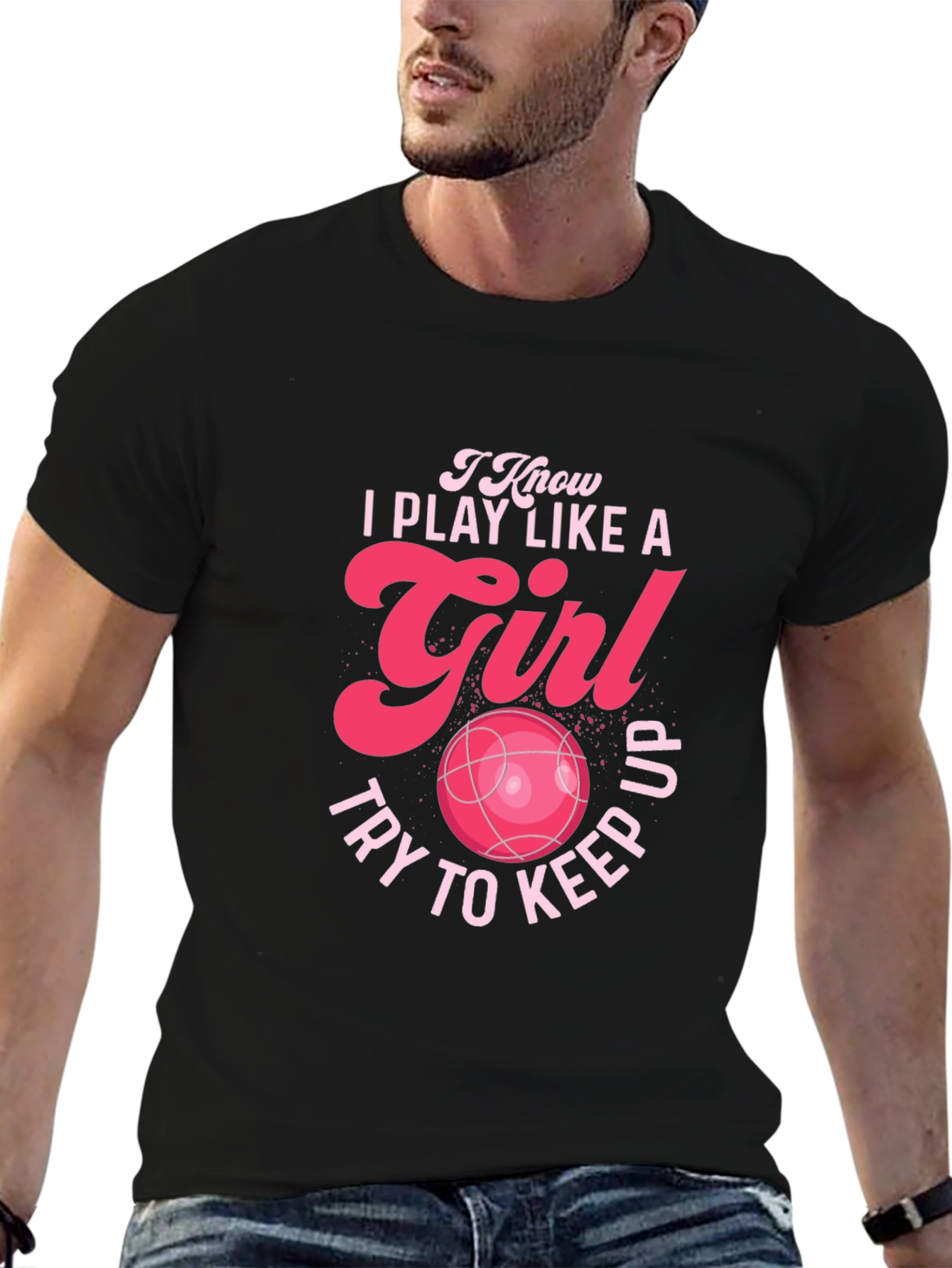 I Play Like a Girl Graphic T-Shirt